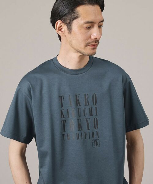 TAKEO KIKUCHI / タケオキクチ Tシャツ | 【プリントT/日本製】メッセージ プリント Tシャツ | 詳細14