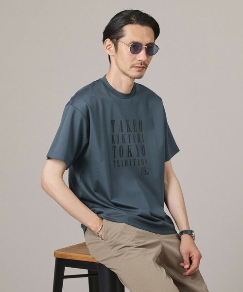 TAKEO KIKUCHI / タケオキクチ Tシャツ | 【プリントT／日本製】メッセージ プリント Tシャツ | 詳細15