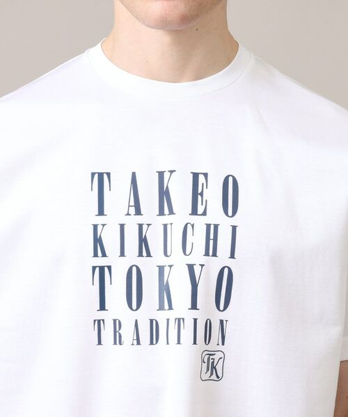 TAKEO KIKUCHI / タケオキクチ Tシャツ | 【プリントT/日本製】メッセージ プリント Tシャツ | 詳細21