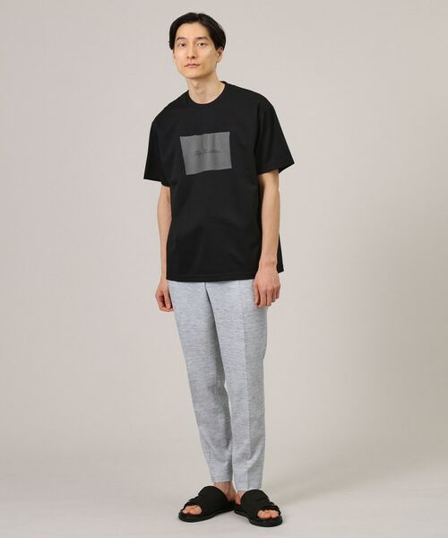 TAKEO KIKUCHI / タケオキクチ Tシャツ | 【プリントT】ラフタッチ ボックスプリント Tシャツ | 詳細11