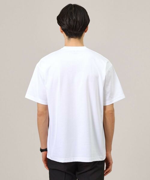 TAKEO KIKUCHI / タケオキクチ Tシャツ | 【日本製/プリントT】ラフタッチ ボックスプリント Tシャツ | 詳細16