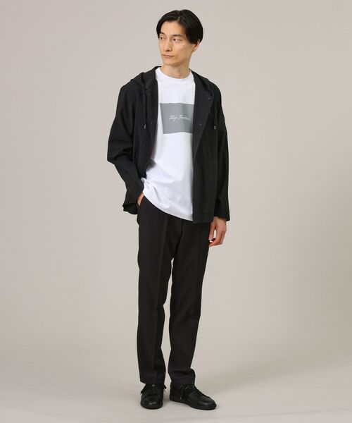 TAKEO KIKUCHI / タケオキクチ Tシャツ | 【プリントT】ラフタッチ ボックスプリント Tシャツ | 詳細4