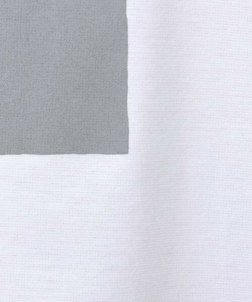 TAKEO KIKUCHI / タケオキクチ Tシャツ | 【プリントT】ラフタッチ ボックスプリント Tシャツ | 詳細5