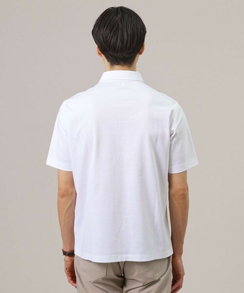 TAKEO KIKUCHI / タケオキクチ ポロシャツ | ファブリックパネル切替 ポロシャツ | 詳細12
