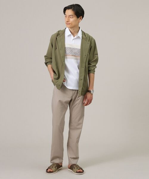 TAKEO KIKUCHI / タケオキクチ ポロシャツ | ファブリックパネル切替 ポロシャツ | 詳細25
