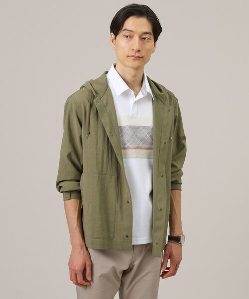 TAKEO KIKUCHI / タケオキクチ ポロシャツ | ファブリックパネル切替 ポロシャツ | 詳細27