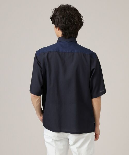 TAKEO KIKUCHI / タケオキクチ Tシャツ | 【Made in JAPAN】パーツブロッキング 半袖シャツ | 詳細11