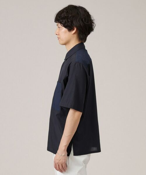 TAKEO KIKUCHI / タケオキクチ Tシャツ | 【Made in JAPAN】パーツブロッキング 半袖シャツ | 詳細15