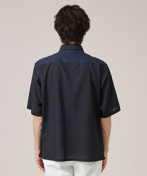 TAKEO KIKUCHI / タケオキクチ Tシャツ | 【Made in JAPAN】パーツブロッキング 半袖シャツ | 詳細16