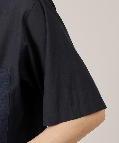 TAKEO KIKUCHI / タケオキクチ Tシャツ | 【Made in JAPAN】パーツブロッキング 半袖シャツ | 詳細19