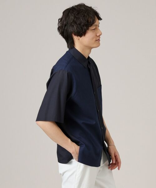 TAKEO KIKUCHI / タケオキクチ Tシャツ | 【Made in JAPAN】パーツブロッキング 半袖シャツ | 詳細24