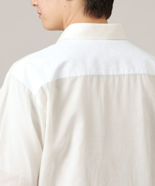TAKEO KIKUCHI / タケオキクチ Tシャツ | 【Made in JAPAN】パーツブロッキング 半袖シャツ | 詳細6