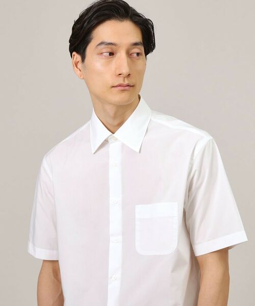 TAKEO KIKUCHI / タケオキクチ Tシャツ | 【ONOFF対応/イージーケア】ユーティリティ 半袖シャツ | 詳細3