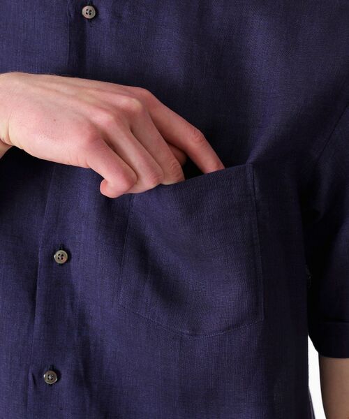 TAKEO KIKUCHI / タケオキクチ Tシャツ | 【THE FLAGSHIP】ALBINI リネン半袖シャツ | 詳細23