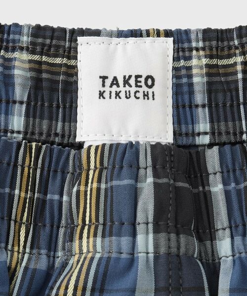TAKEO KIKUCHI / タケオキクチ トランクス | タータンチェック柄トランクス | 詳細5