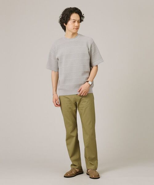 TAKEO KIKUCHI / タケオキクチ ニット・セーター | 【イージーケア】スポンディッシュ ニットTシャツ | 詳細12