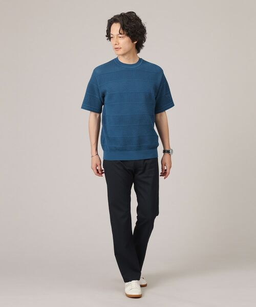 TAKEO KIKUCHI / タケオキクチ ニット・セーター | 【イージーケア】スポンディッシュ ニットTシャツ | 詳細8