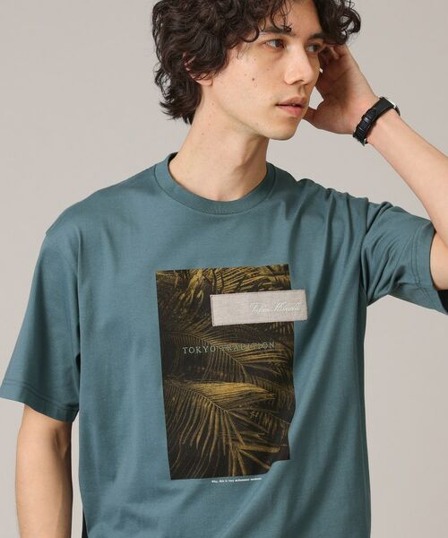 TAKEO KIKUCHI / タケオキクチ Tシャツ | 【プリントT】ボタニカル フォト Tシャツ | 詳細11