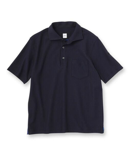 TAKEO KIKUCHI / タケオキクチ ポロシャツ | 【尾州織／Made in JAPAN】メランジ ポロシャツ | 詳細1