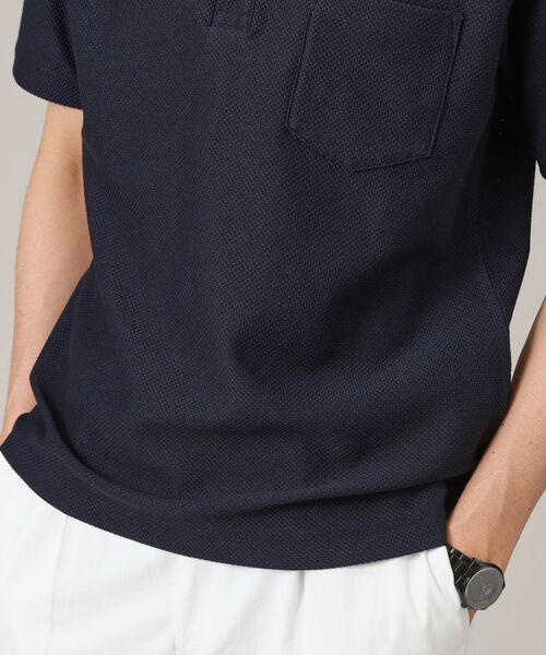 TAKEO KIKUCHI / タケオキクチ ポロシャツ | 【尾州織/Made in JAPAN】メランジ ポロシャツ | 詳細12