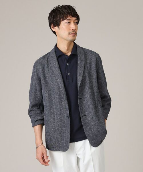 TAKEO KIKUCHI / タケオキクチ ポロシャツ | 【尾州織/Made in JAPAN】メランジ ポロシャツ | 詳細13