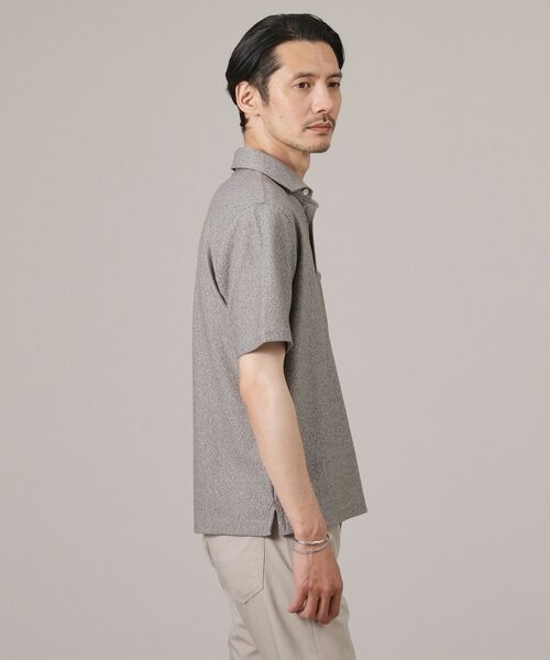 TAKEO KIKUCHI / タケオキクチ ポロシャツ | 【尾州織／Made in JAPAN】メランジ ポロシャツ | 詳細18