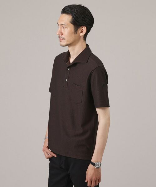 TAKEO KIKUCHI / タケオキクチ ポロシャツ | 【尾州織／Made in JAPAN】メランジ ポロシャツ | 詳細25