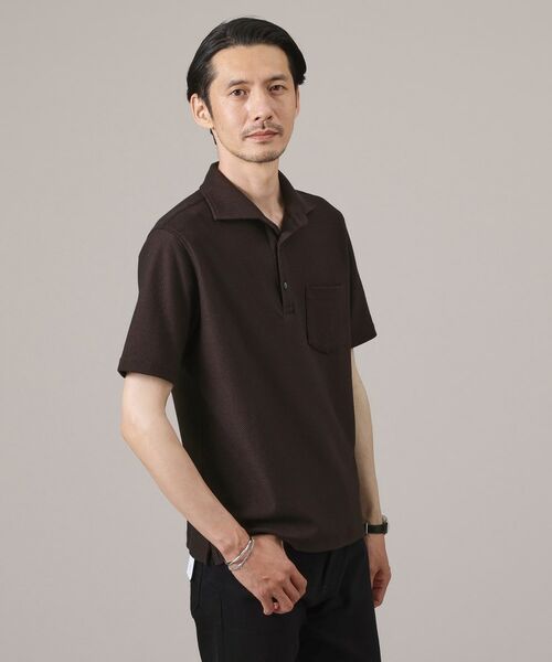 TAKEO KIKUCHI / タケオキクチ ポロシャツ | 【尾州織／Made in JAPAN】メランジ ポロシャツ | 詳細26