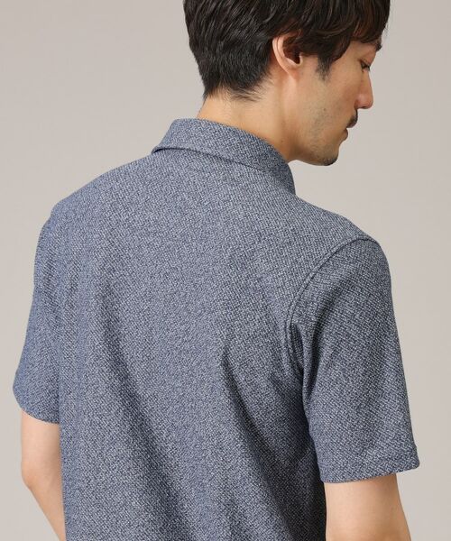 TAKEO KIKUCHI / タケオキクチ ポロシャツ | 【尾州織/Made in JAPAN】メランジ ポロシャツ | 詳細7