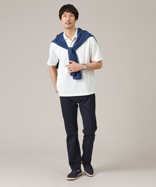 TAKEO KIKUCHI / タケオキクチ ポロシャツ | 【抗菌防臭】ケーブル ニットライク ポロシャツ | 詳細21