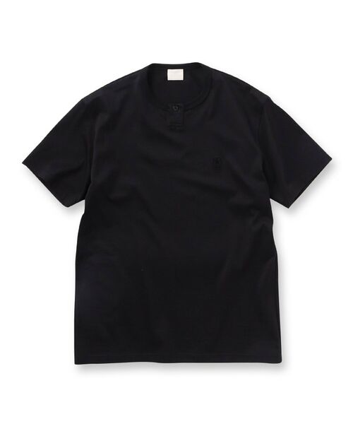 TAKEO KIKUCHI / タケオキクチ Tシャツ | 【THE FLAGSHIP】ワンポイント ヘンリーネック Tシャツ | 詳細1
