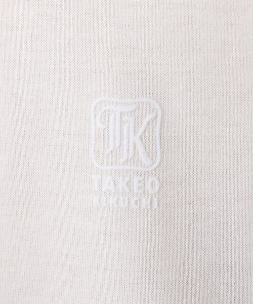 TAKEO KIKUCHI / タケオキクチ Tシャツ | 【THE FLAGSHIP】ワンポイント ヘンリーネック Tシャツ | 詳細9