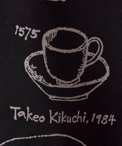 TAKEO KIKUCHI / タケオキクチ Tシャツ | 【THE FLAGSHIP】ポタリープリント オープンカラーシャツ | 詳細9