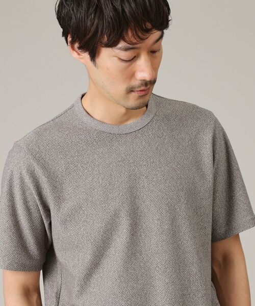 TAKEO KIKUCHI / タケオキクチ カットソー | 【尾州織/Made in JAPAN】メランジ Tシャツ | 詳細10