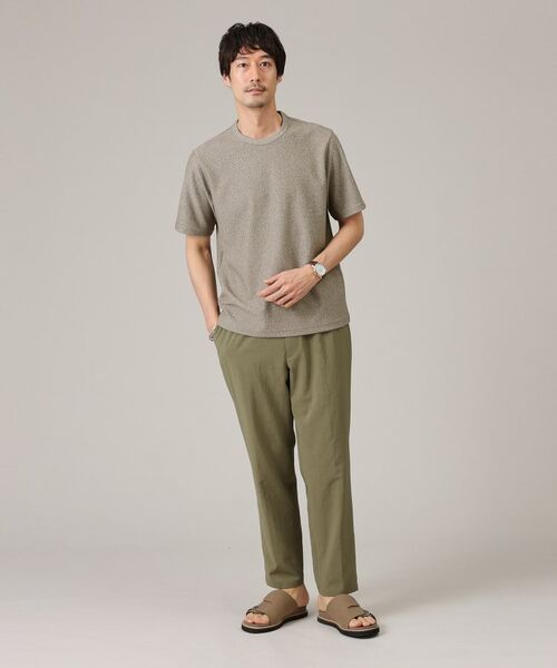 TAKEO KIKUCHI / タケオキクチ カットソー | 【尾州織/Made in JAPAN】メランジ Tシャツ | 詳細12