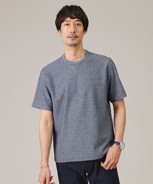 TAKEO KIKUCHI / タケオキクチ カットソー | 【尾州織/Made in JAPAN】メランジ Tシャツ | 詳細15
