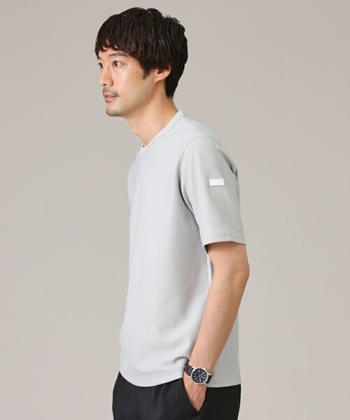 TAKEO KIKUCHI / タケオキクチ カットソー | 【尾州織/Made in JAPAN】メランジ Tシャツ | 詳細2