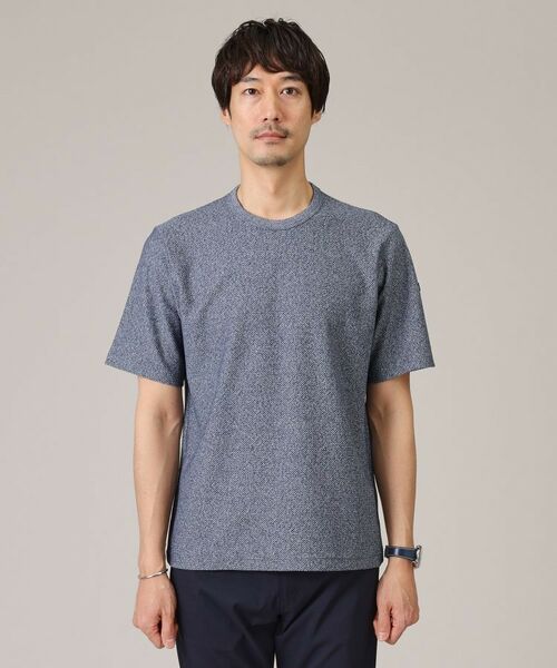TAKEO KIKUCHI / タケオキクチ カットソー | 【尾州織/Made in JAPAN】メランジ Tシャツ | 詳細30