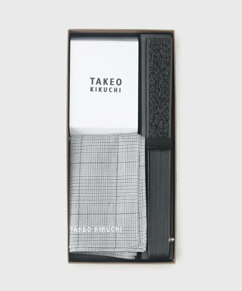 TAKEO KIKUCHI / タケオキクチ 服飾雑貨 | 【BOXセット】扇子＋ハンカチ セット | 詳細15