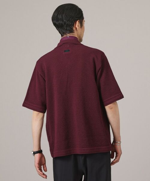 TAKEO KIKUCHI / タケオキクチ Tシャツ | 【夏の軽羽織】スポンディッシュ サマーニットシャツ | 詳細13