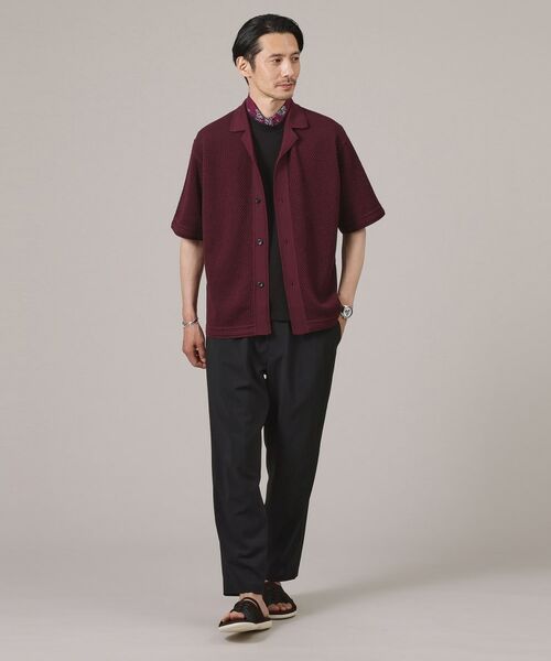 TAKEO KIKUCHI / タケオキクチ Tシャツ | スポンディッシュ サマーニットシャツ | 詳細14