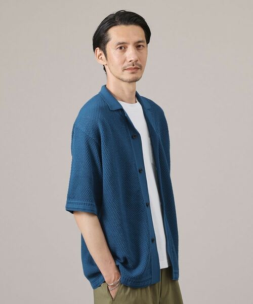 TAKEO KIKUCHI / タケオキクチ Tシャツ | スポンディッシュ サマーニットシャツ | 詳細24
