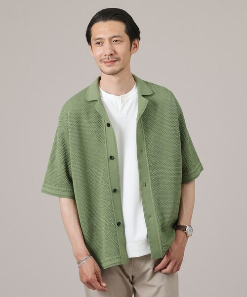 TAKEO KIKUCHI / タケオキクチ Tシャツ | スポンディッシュ サマーニットシャツ | 詳細7