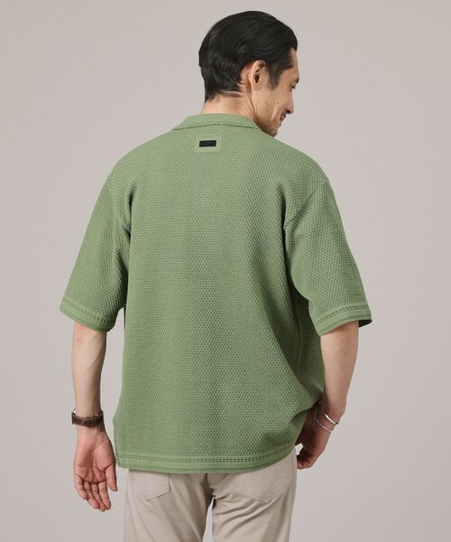 TAKEO KIKUCHI / タケオキクチ Tシャツ | 【夏の軽羽織】スポンディッシュ サマーニットシャツ | 詳細8