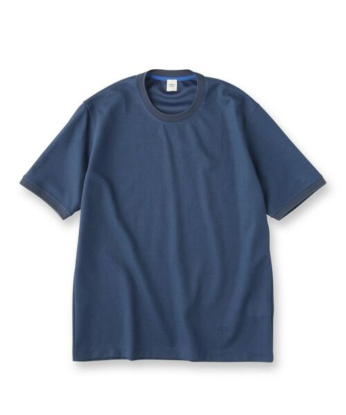 TAKEO KIKUCHI / タケオキクチ Tシャツ | 【抗菌防臭/日本製】ハイブリッド サーフニット Tシャツ | 詳細1