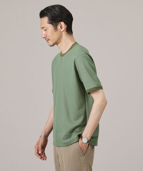 TAKEO KIKUCHI / タケオキクチ Tシャツ | 【抗菌防臭/日本製】ハイブリッド サーフニット Tシャツ | 詳細3