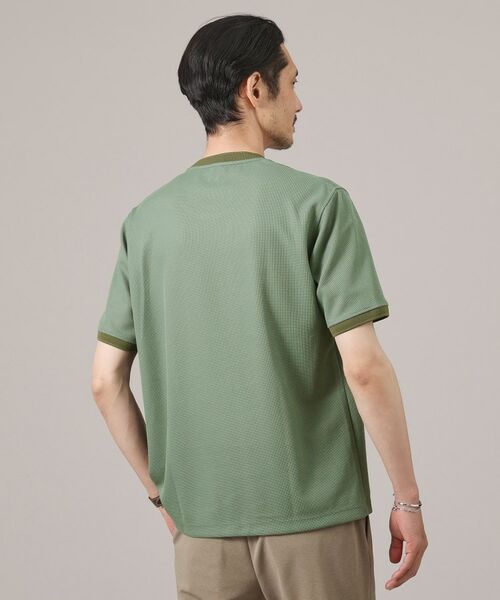 TAKEO KIKUCHI / タケオキクチ Tシャツ | 【抗菌防臭/日本製】ハイブリッド サーフニット Tシャツ | 詳細4