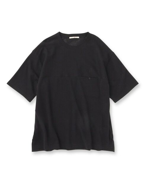 TAKEO KIKUCHI / タケオキクチ カットソー | 【Made in JAPAN】コットンメッシュ オーバーサイズ Tシャツ | 詳細1