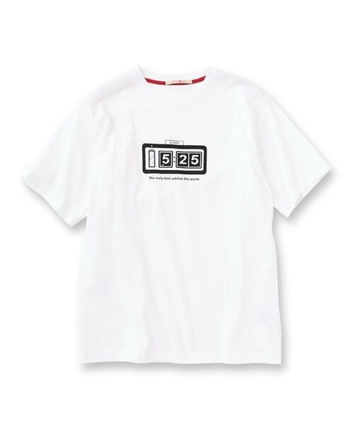 TAKEO KIKUCHI / タケオキクチ Tシャツ | 【Made in JAPAN】525クロックTシャツ | 詳細1