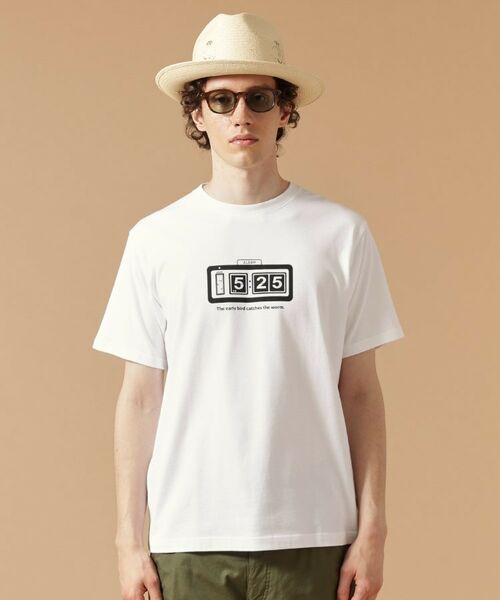 TAKEO KIKUCHI / タケオキクチ Tシャツ | 【Made in JAPAN】525クロックTシャツ | 詳細10
